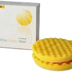 Finale Uitverkoop Mirka Golden Finish Pad-1 85 x 25 mm Gewafelde Geel-1 SET