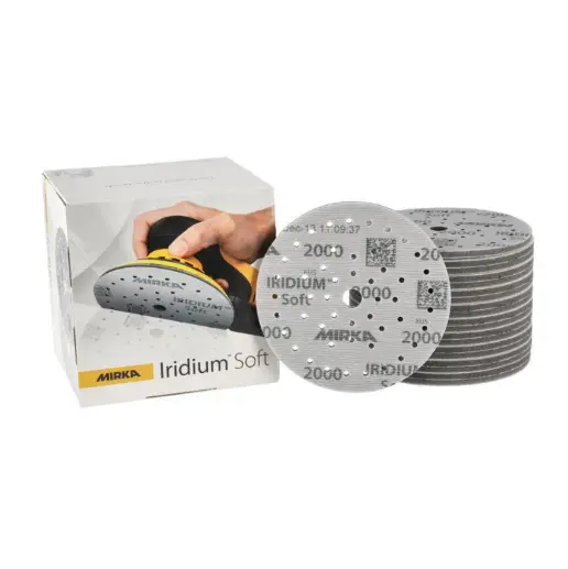 Beste Prijs Mirka Iridium Schuurschijven 150 mm Soft Multi-20 ST - P800