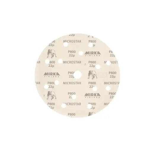 Tijdelijk Beschikbaar Mirka Microstar Schuurschijven 150 mm 15 Gaten-50 ST - P1000