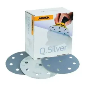 Mirka Q-Silver Schuurschijven 150 mm 15 Gaten-50 ST - P1000 Gereduceerde Prijs