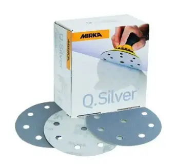 Mirka Q-Silver Schuurschijven 150 mm 15 Gaten-50 ST - P1000 Gereduceerde Prijs