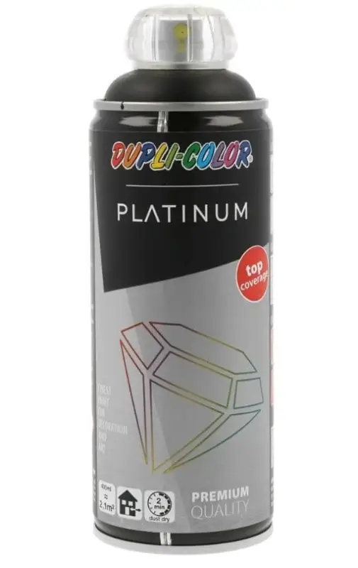 Express Levering MoTip Dupli-Color Platinum Zijdeglans RAL9010 Helder Wit-400 ML