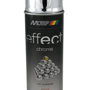 MoTip Deco Effect Chrome Lacquer Chroom-400 ML Tijdelijk Beschikbaar