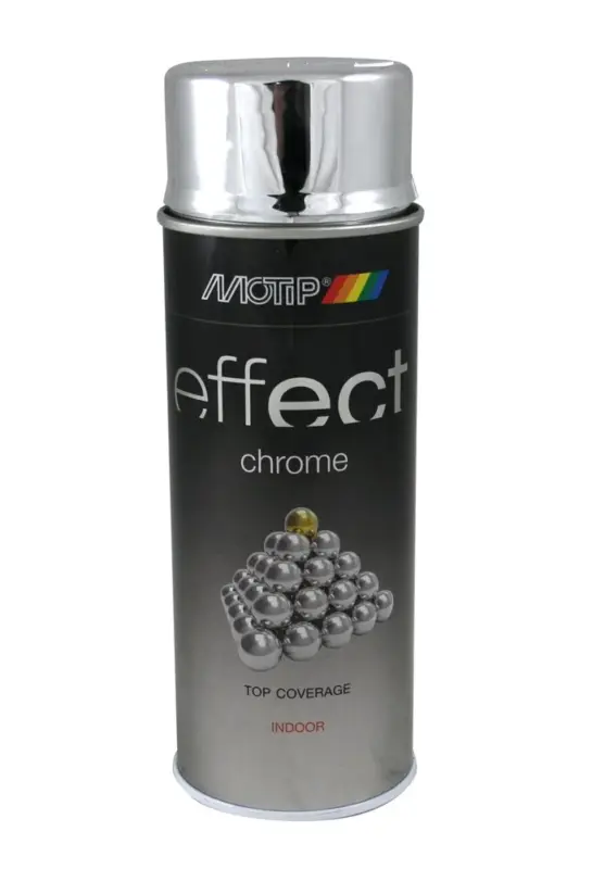 MoTip Deco Effect Chrome Lacquer Chroom-400 ML Tijdelijk Beschikbaar