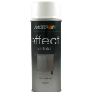 MoTip Deco Effect Radiatorspray White Hoogglans-400 ML Rechtstreeks Van De Fabrikant