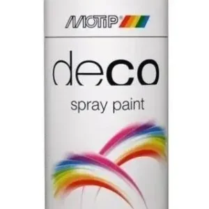 MoTip Deco Colourspray Hoogglans RAL3002 Karmijnrood-400 ML Voordeelprijs