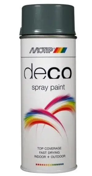 Must-Have MoTip Deco Colourspray Hoogglans RAL7031 Blauwgrijs-400 ML