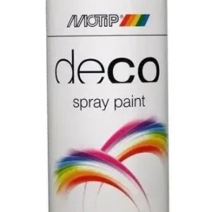 Gereduceerde Prijs MoTip Deco Colourspray Zijdeglans RAL9005 Diep Zwart-400 ML