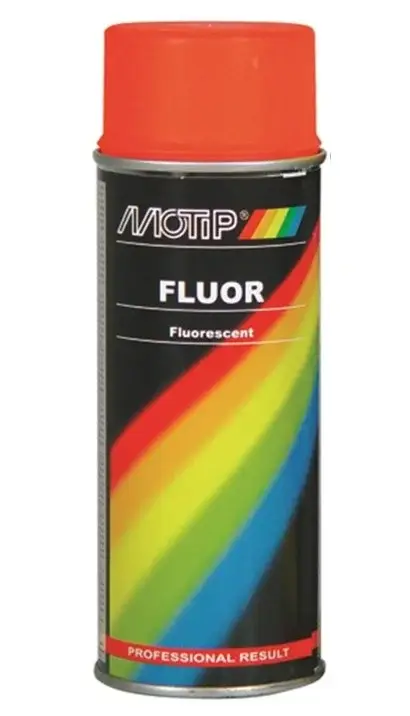 Favoriet MoTip Fluorescerende Lak Rood / Oranje-400 ML