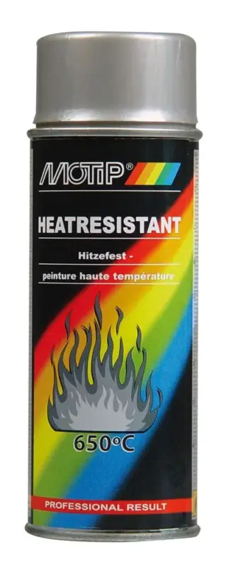 MoTip Hittebestendige Lak Zilver 800°C-400 ML Gereduceerde Prijs