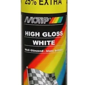 Dagaanbieding MoTip Rallye Wit Hoogglans-500 ML