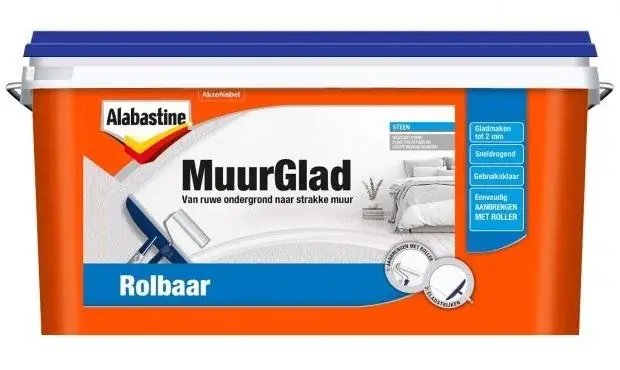 Gereduceerde Prijs Alabastine Muurglad-2,5 LTR