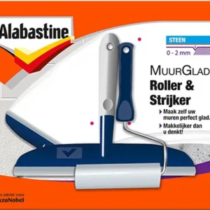 Laatste Kans Alabastine Muurglad Roller+Strijker-1 Set