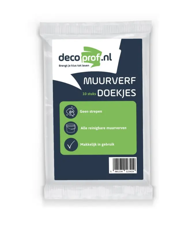 Shop Nu verbeterhuis Muurverfdoekjes-1 Set - 10 stuks