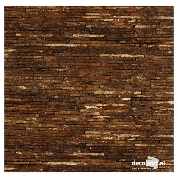 Flitsaanbieding Nature at Home Candi Bima Mahogany Bark-1,058 m² - 6 panelen