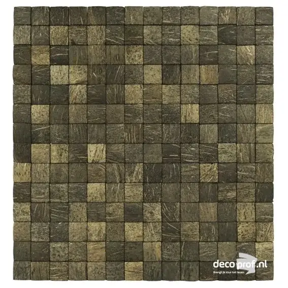 Hete Deal Nature at Home Honai Coco Evo Grain Aqua Brown-1,058 m² - 6 panelen