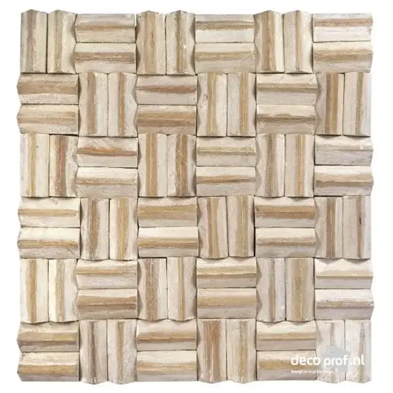 Nature at Home Limas Mango Grand Pyramid White Wash-1,058 m² - 6 panelen Bestseller