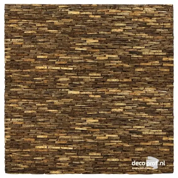 Voordeelprijs Nature at Home Omo Niha Coco Stone Grain Natural-1,058 m² - 12 panelen