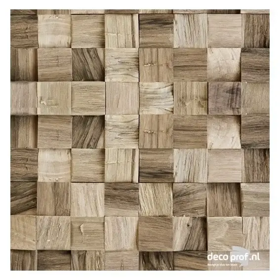 Nature at Home Skuta Shelter Spalt Nut Natural-0,975 m² - 20 panelen Gratis Retour