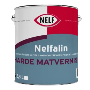 Actieprijs Nelf Nelfalin Harde Matvernis WV Halfmat | Transparante Vloerlak-1 LTR
