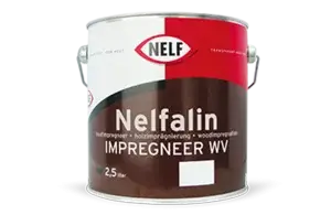 Nelf Nelfalin Impregneer WV | Zijdeglans Impregnerende Beits-1 LTR - Kleurloos Weekendaanbieding