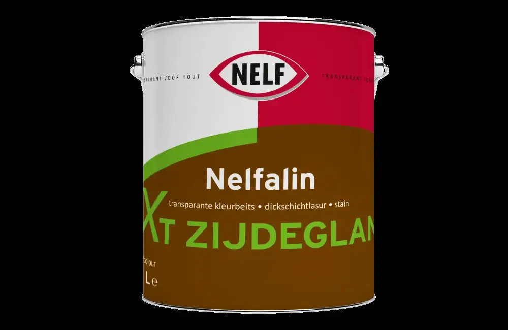 Nelf Nelfalin XT Zijdeglans | Transparante Zijdeglans Beits-1 LTR - Kleurloos Beperkte Voorraad