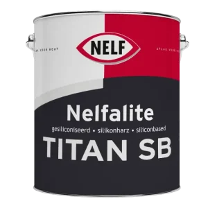 Beperkte Voorraad Nelf Nelfalite Titan SB | Hoogglans Buitenlak-1 LTR - Wit