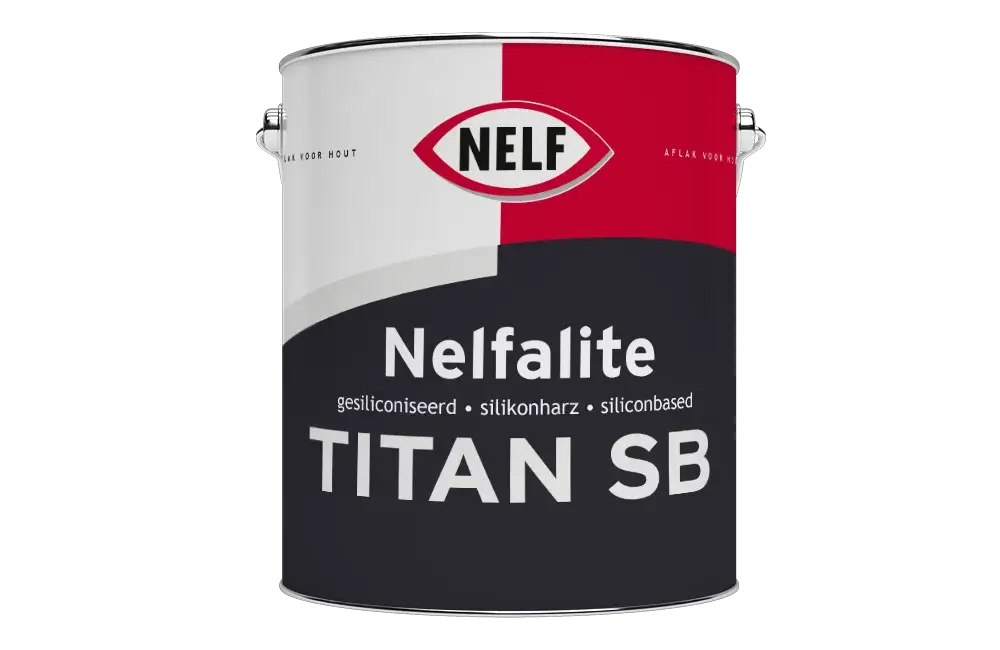 Beperkte Voorraad Nelf Nelfalite Titan SB | Hoogglans Buitenlak-1 LTR - Wit