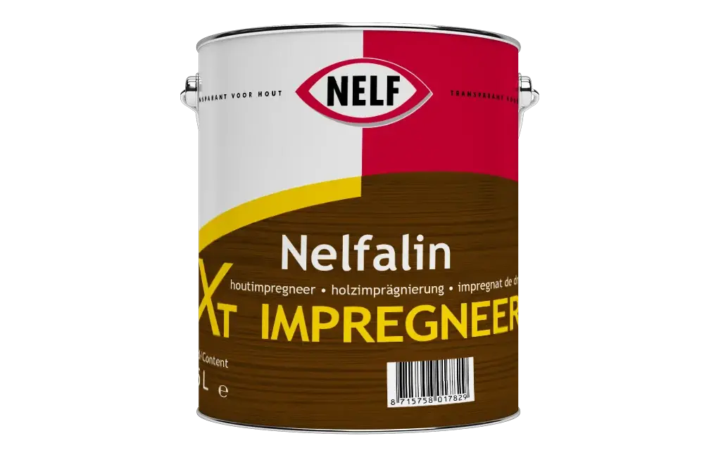 Direct Beschikbaar Nelf Nelfalite XT Impregneer | Zijdeglans Impregnerende Beits-1 LTR - Kleurloos