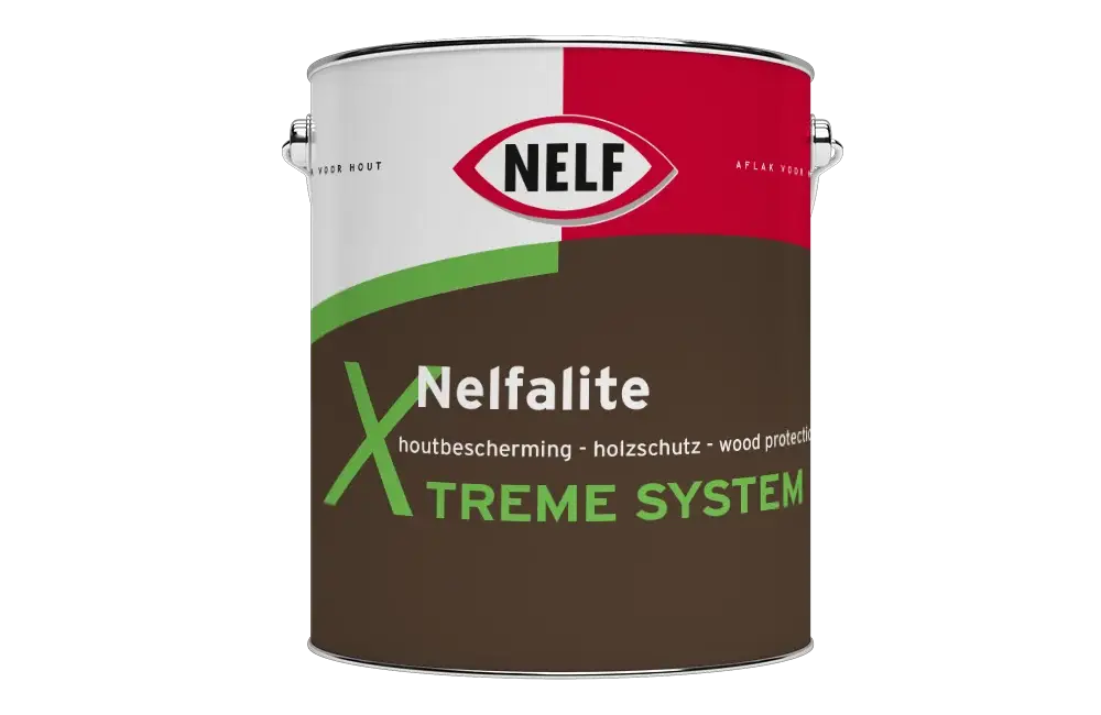 Laatste Versie Nelf Nelfalite Xtreme System | Zijdeglans Eén-pot-systeem-1 LTR - Wit