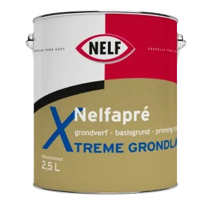 Nu Kopen Nelf Nelfapre Xtreme Grondlak | Grond- en Voorlak Buiten-1 LTR - Wit