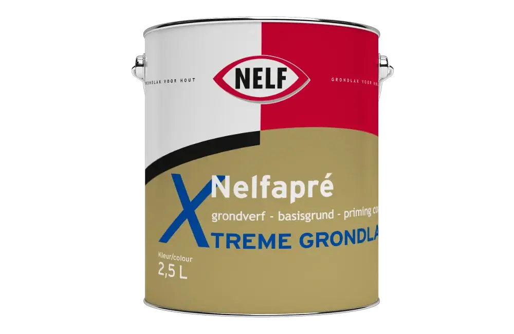 Nu Kopen Nelf Nelfapre Xtreme Grondlak | Grond- en Voorlak Buiten-1 LTR - Wit