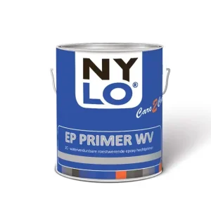 Populair Nylo EP Primer WV (A+B) | Grondverf Binnen & Buiten-750 ML - Wit