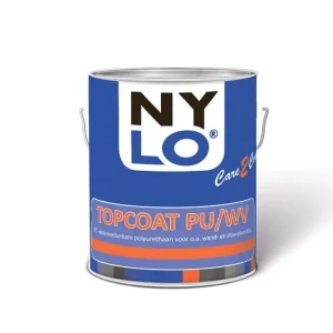 Nylo Topcoat Mat PU/WV (A+B) | 2K Matte Lakverf-750 ML - Wit Actieprijs