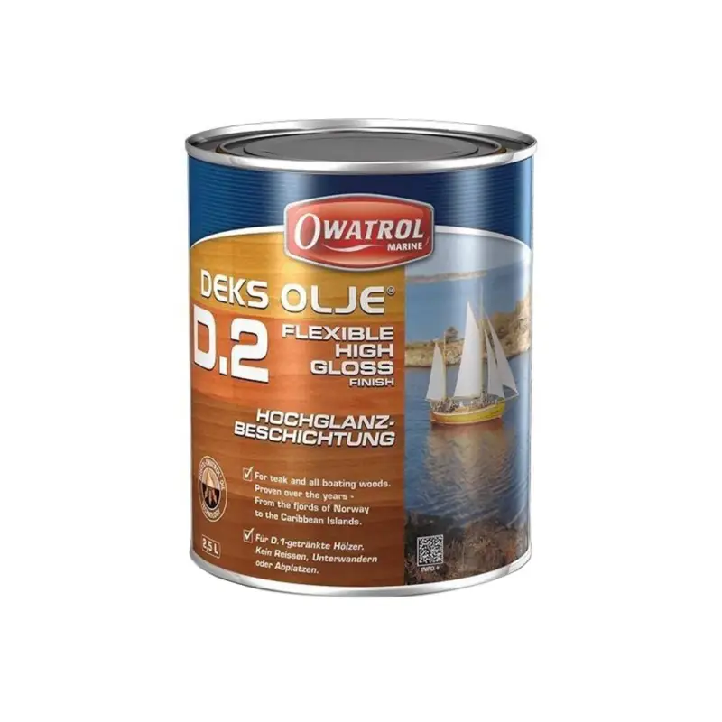 Owatrol Deks Olje D.2 | Hoogglans Blanke Lak-1 LTR Lage Prijs
