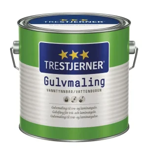 Jotun Oxan Trestjerner Gulvmaling | Zijdeglans Vloerverf-750 ML - Wit Laatste Kans