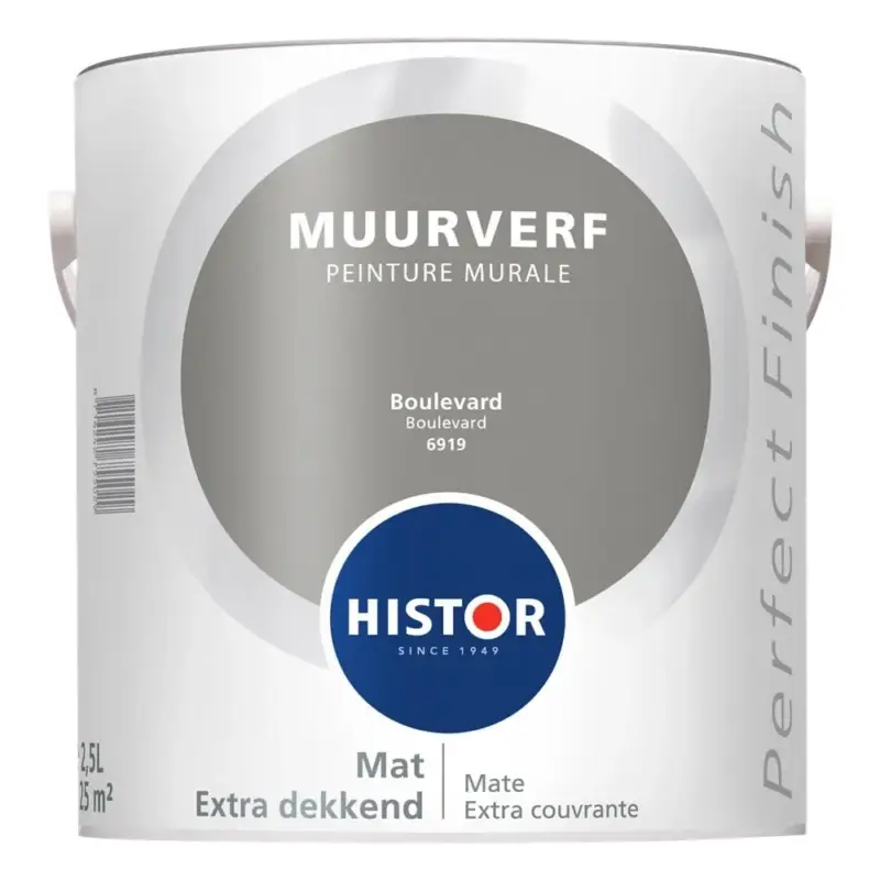 Histor Perfect Finish Muurverf Mat Boulevard 6919-2,5 LTR Must-Have