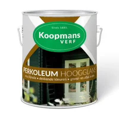 Koopmans Perkoleum Hoogglans Dekkend-750 ML - Wit Betaalbaar