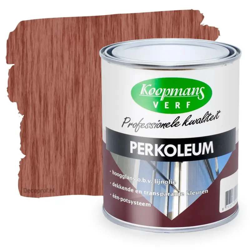 Koopmans Perkoleum Hoogglans Transparant 220 Noten-750 ML Actieprijs