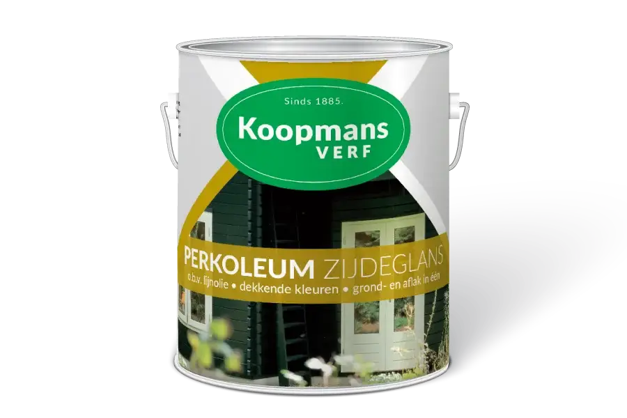 Speciale Aanbieding Koopmans Perkoleum Zijdeglans Dekkend 471 Zilvergrijs-2,5 LTR