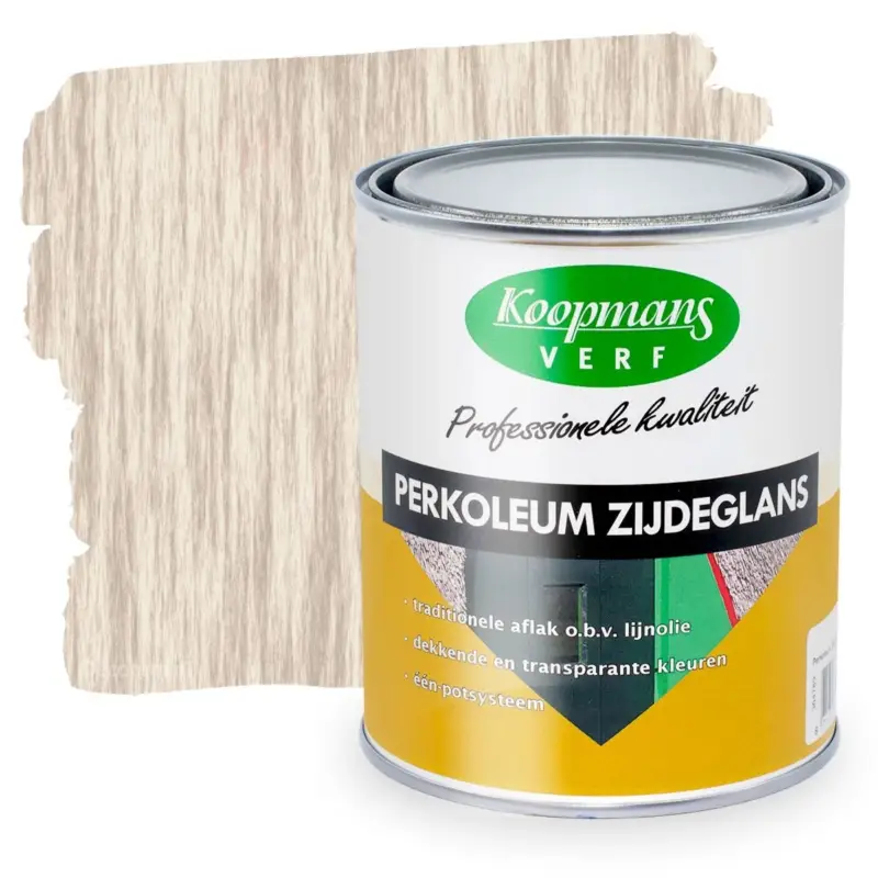 Koopmans Perkoleum Zijdeglans Transparant Blank-750 ML Flitsaanbieding
