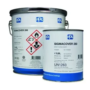 Gratis Retour PPG Sigmacover 280 Primer Geel/Groen Set-1 LTR