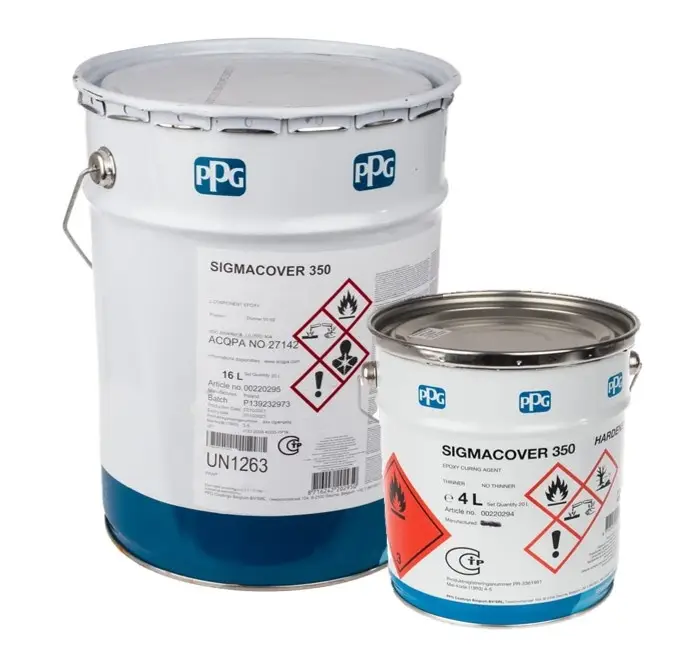 PPG Sigmacover 350 Set-4 LTR - Aluminium RAL9006 Koopje