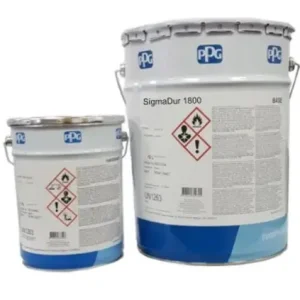 Tijdelijk Beschikbaar PPG Sigmadur 1800 Set-4 LTR - Lichte kleur