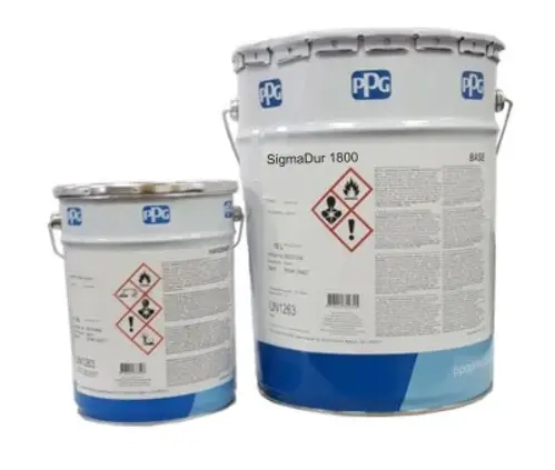 Tijdelijk Beschikbaar PPG Sigmadur 1800 Set-4 LTR - Lichte kleur