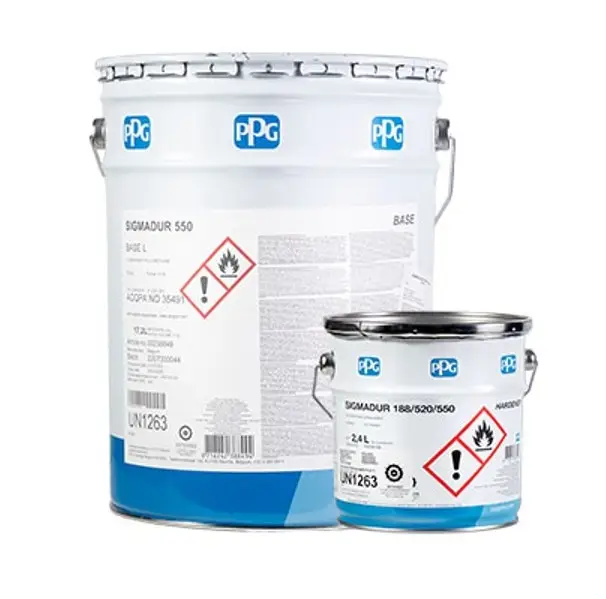 PPG Sigmadur 550 Gloss Set-4 LTR - Lichte kleur Superprijs
