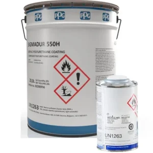 Direct Beschikbaar PPG Sigmadur 550H Set-4 LTR - Lichte kleur
