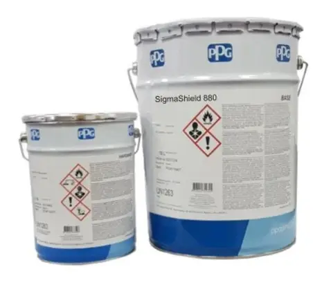 Laatste Versie PPG Sigmashield 880 Set-4 LTR - Zwart