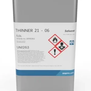Gratis Retour PPG Thinner 21-06-5 LTR