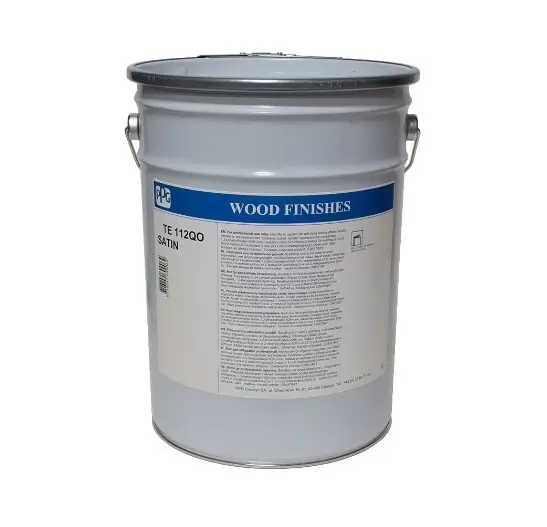 PPG Wood TE112QO Aflak Satin-5 LTR - Wit Alleen Vandaag
